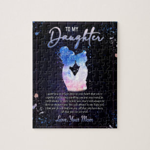 Daughter Gifts   Letter To My Daughter From Mom Jigsaw Puzzle