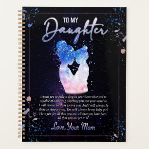 Daughter Gifts   Letter To My Daughter From Mom Planner