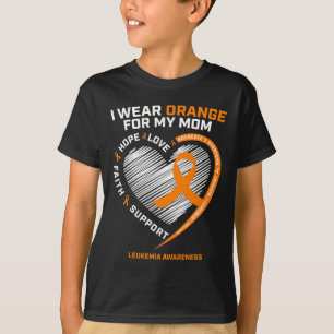 Daughter Gifts Leukaemia Awareness Mom Leukaemia  T-Shirt