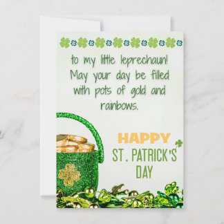Daughter - Happy St Patricks Day Card