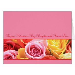 Daughter & Husband Happy Valentine's Day Roses