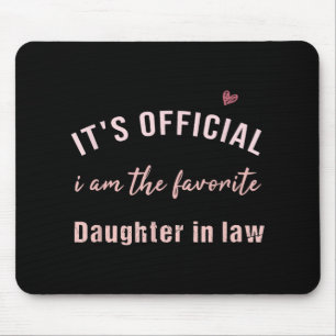 Daughter In Law Birthday Christmas From Mor Mouse Pad