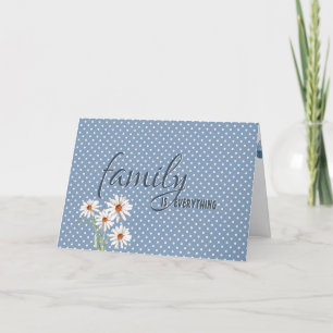 Daughter-in-law birthday daisy on dots card