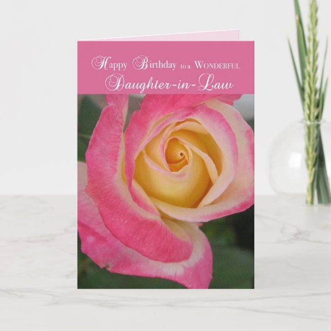 Daughter-in-Law Birthday, Religious Card (Front)