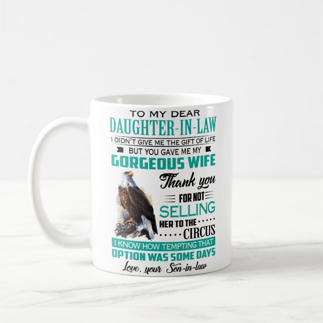 Daughter In Law Coffee Mug (Left)