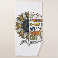 Daughter In Law Favorite Child Sunflower Vintage S
