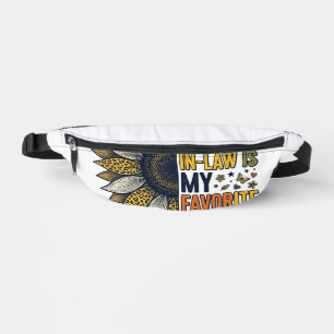 Daughter In Law Favorite Child Sunflower Vintage S Fanny Pack