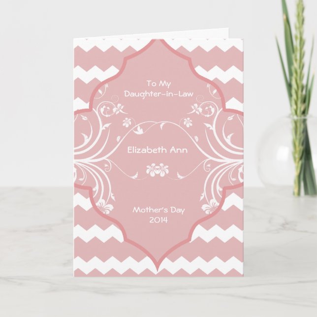 Daughter in Law Mother's Day Card (Front)