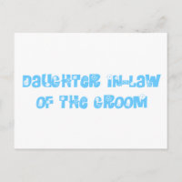 Daughter In-Law of the Groom