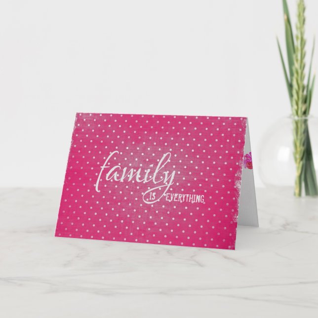 daughter-in-law polka dot birthday card (Front)