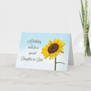 Daughter In Law Birthday Cards | Zazzle CA