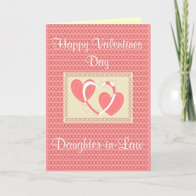 DAUGHTER-IN-LAW VALENTINE CARD (Front)
