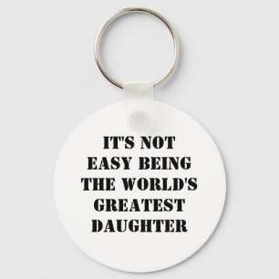 Daughter Keychain