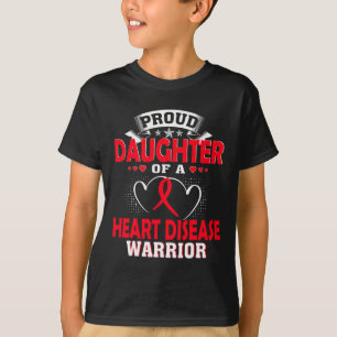 Daughter Of A Heart Disease Warrior T-Shirt
