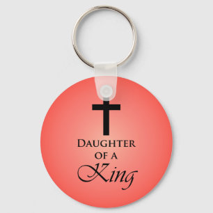 Daughter of a King Keychain