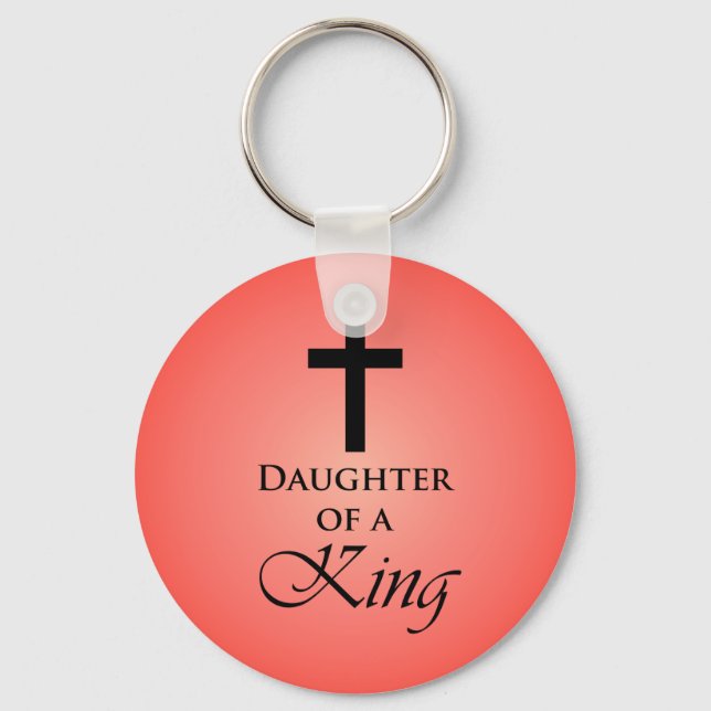 Daughter of a King Keychain (Front)