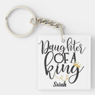 Daughter of a King Keychain