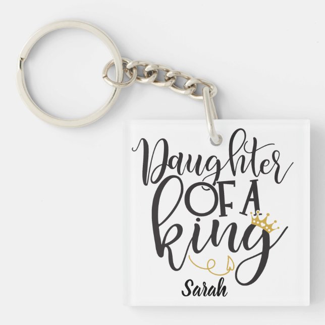 Daughter of a King  Keychain (Front)