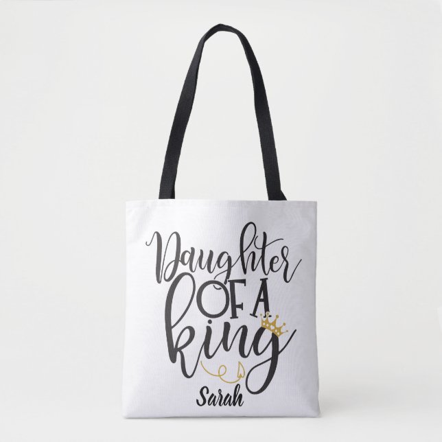 Daughter of a King  Tote Bag (Front)