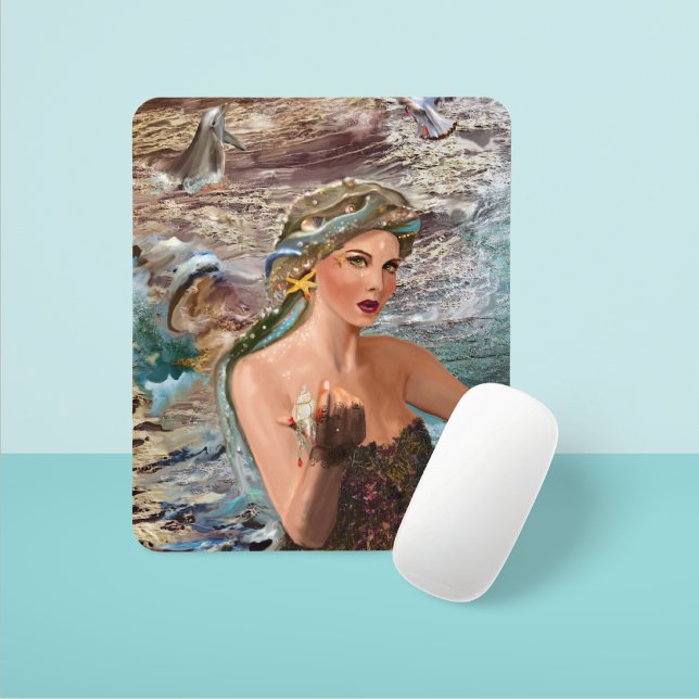 Daughter of Oceanus! Mouse Pad (Creator Uploaded)