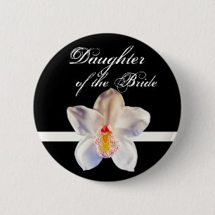 Daughter Of The Bride Wedding ID Bride 2 Inch Round Button