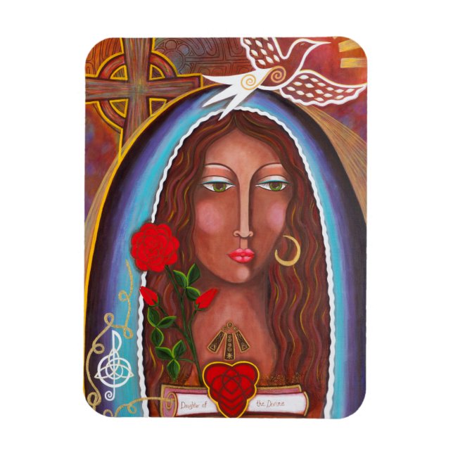 "Daughter of the Divine" Magnet (Vertical)
