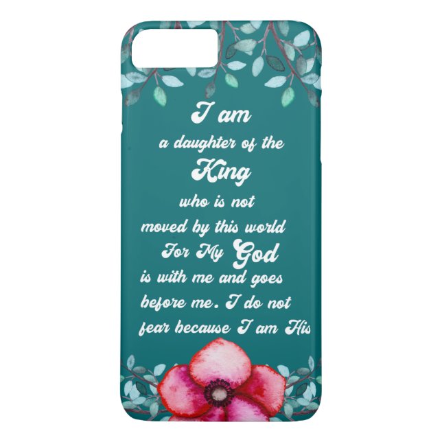 Daughter Of The King Christian Inspirational Case-Mate iPhone Case (Back)