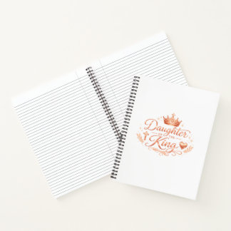 Daughter of the King • Christian Journal (Rose Gol