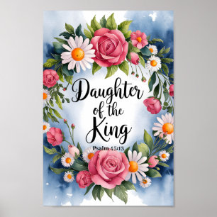 Daughter of the King Christian Women Wall Art