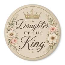 Daughter of the King Elegant Refrigerator