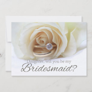Daughter Please be Bridesmaid Invitation