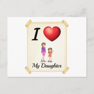 Daughter Postcard