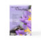 Daughter purple crocus Birthday Card