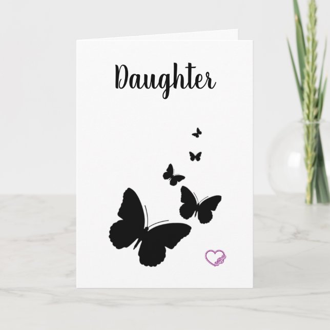 **DAUGHTER** SPECIAL "YOU" AND SPECIAL "BIRTHDAY" CARD (Front)