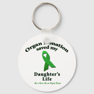 Daughter Transplant Keychain