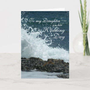 Daughter Wedding Day Card