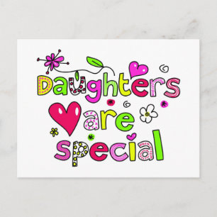 Daughters are Special Postcard