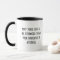 Daughter's Attitude Coffee Mug (Sassy Pink Girl)