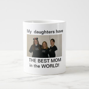 daughters best mom large coffee mug