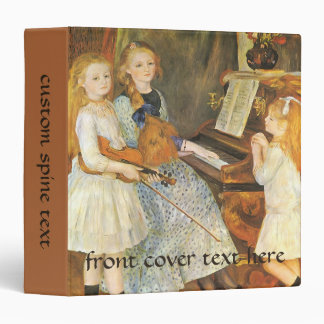 Daughters of Catulle Mendes by Pierre Renoir Binder
