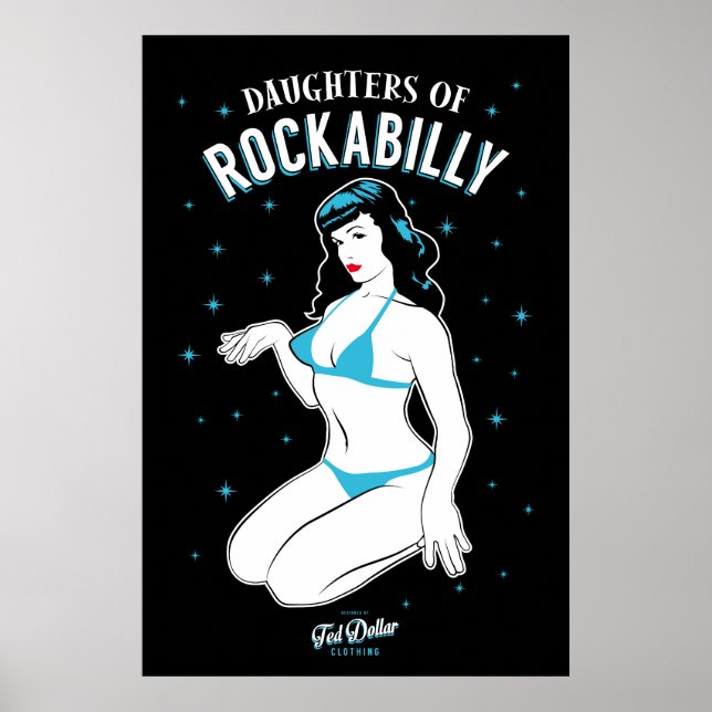 Daughters of Rockabilly Poster (Front)