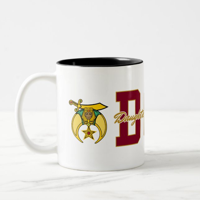 Daughters of Sphinx (DOS) Two-Tone Coffee Mug (Left)