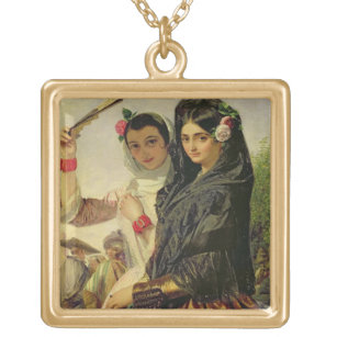 Daughters of the Alhambra Gold Plated Necklace