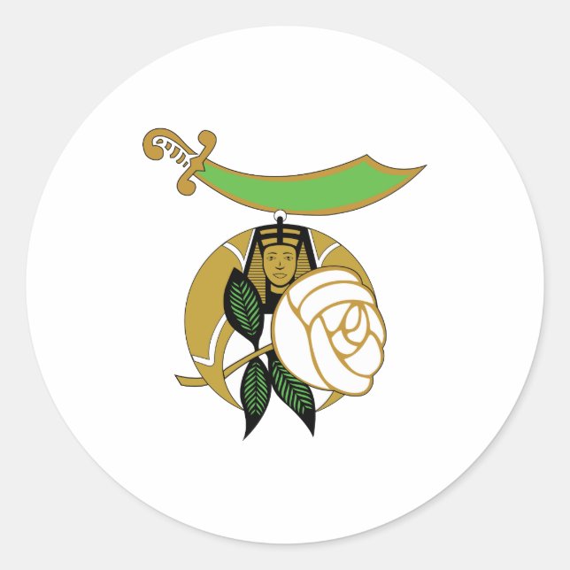 Daughters Of The Nile Classic Round Sticker (Front)