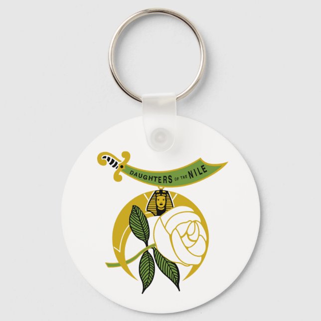 Daughters of the Nile Keychain (Front)