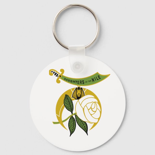 Daughters of the Nile Keychain (Front)