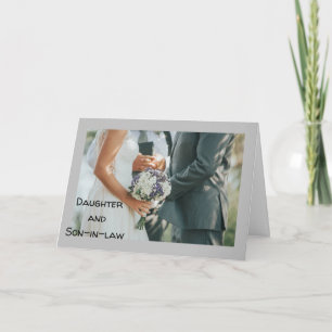 **DAUGHTER'S** WEDDING DAY CARD