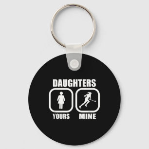 Daughters Yours  Keychain