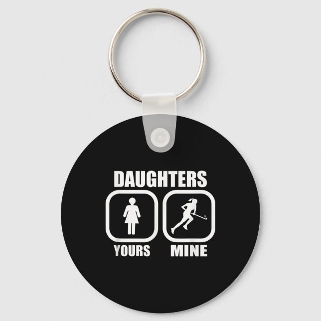 Daughters Yours  Keychain (Front)