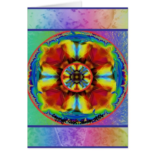 Dauphin Chakra d'arc-en-ciel (Devant)